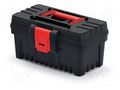 Chest; tool case; black; polymer; DARK; 296x177x155mm; 10kg KISTENBERG KDR3020N