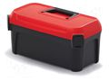 Chest; tool case; black-red; SMART; 500x251x243mm; 12kg; SMART 50 KISTENBERG KSM50-3020