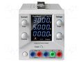 Power supply: laboratory; single-channel; Ch: 1; 0÷30VDC; 0÷5A PEAKTECH PKT-P6173