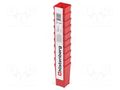 Container: cuvette; red; high; 50x50x97mm; 10pcs; TAGER BOX KISTENBERG KTBL55-3020