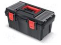 Chest; tool case; black; polymer; DARK; 476x258x226mm; 12kg KISTENBERG KDR5025