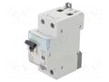 RCBO breaker; Inom: 16A; Ires: 30mA; Max surge current: 250A; IP20 LEGRAND 411061