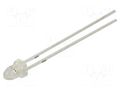 LED; red; 3mm; 40000÷50000mcd; 15°; Front: convex; 2.1÷2.6VDC; 130mW OPTOSUPPLY OS5RKA3211A-56