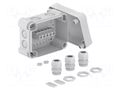 Enclosure: junction box; X: 151mm; Y: 167mm; Z: 87mm; polycarbonate OBO BETTERMANN OBO-2005226