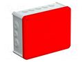 Enclosure: junction box; X: 190mm; Y: 240mm; Z: 95mm; IP66; T 250 OBO BETTERMANN OBO-2007657