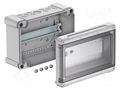 Enclosure: for modular components; IP66; wall mount; light grey OBO BETTERMANN OBO-2008872