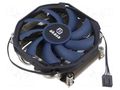 Heatsink: extruded; 12VDC; aluminium; 67.95m3/h; H: 94mm; W: 94mm Akasa AK-CC1111BP01