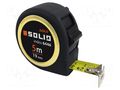 Measuring tape; L: 5m; Width: 19mm; measure SOLID TOOLS SOLID-6446