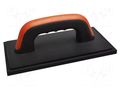 Finishing trowel; with rubber; L: 250mm; W: 130mm SOLID TOOLS SOLID-6043