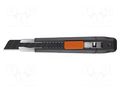 Knife; universal; 18mm; locked blade; BLACK TIGER SOLID TOOLS SOLID-6480
