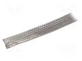 Braids; tape; Thk: 1.52mm; W: 38.1mm; 150A; 3AWG; 30.5m; 100ft ALPHA WIRE 1240-SV005