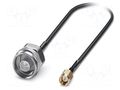 Cable; N male,SMA male; FRNC; shielded connectors; black; 0.5m PHOENIX CONTACT 1340139