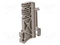 End/partition plate; beige; wemid; 5.08mm WEIDMÜLLER ZAP/TWZIA1.5/3L