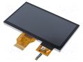 Display: TFT; 7"; 800x480; Illumin: LED; Dim: 165x100x7.4mm; RGB RAYSTAR OPTRONICS RFF70AA2-AIW-DNG