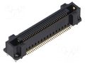 Connector: PCB to PCB; socket; female; PIN: 60; FunctionMAX; 500mA HIROSE FX18-60S-0.8SV10