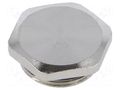 Stopper; M25; 1.5; IP68; brass; Plating: nickel; SKINDICHT® LAPP LP-52103435