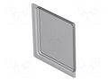Actuator lens; 16mm; 92; colourless; plastic; Face dim: 12x12mm EAO 92-941.700