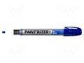 Marker: with liquid paint; blue; PAINTRITER+ HP; Tip: round MARKAL MAR-96965-BL