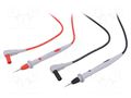 Test leads; Inom: 3A; Len: 1.2m; test leads x2; red and black KEYSIGHT 34133A