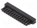 Connector: wire-board; plug; female; SignalBee; PIN: 12; for cable HIROSE DF52-12P-0.8C