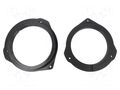 Spacer ring; 165mm; Mercedes; Mercedes GLK-Class; 2pcs; PETG BASSER PETG.DPMERC08