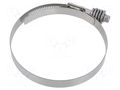 Worm gear clamp; walk-in coolers; W: 16mm; Clamping: 108÷130mm MPC INDUSTRIES FG16W3108130