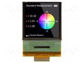 Display: OLED; graphical; 1.91"; 176x176; Dim: 39.5x38.8x1.6mm NEWHAVEN DISPLAY INTERNATIONAL NHD-1.91-176176B