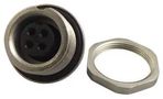 SOCKET, SEALED PANEL, 4WAY 09 0412 80 04