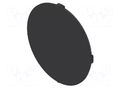 Cover; OptoHiT; black; plastic; Ø20mm EAO 704.609.0