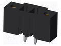 Connector: pluggable terminal block; socket; male; OQ; 10A; 300V AMPHENOL ANYTEK OQ023500D000G