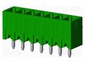 Connector: pluggable terminal block; socket; male; OQ; 10A; 300V AMPHENOL ANYTEK OQ0712500000G