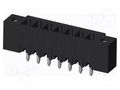 Connector: pluggable terminal block; socket; male; OQ; 10A; 300V AMPHENOL ANYTEK OQ071500D000G