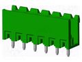Connector: pluggable terminal block; socket; male; OQ; 20A; 300V AMPHENOL ANYTEK OQ0653500000G