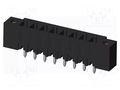 Connector: pluggable terminal block; socket; male; OQ; 10A; 300V AMPHENOL ANYTEK OQ083500D000G