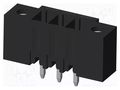 Connector: pluggable terminal block; socket; male; OQ; 10A; 300V AMPHENOL ANYTEK OQ031500D000G