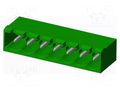 Connector: pluggable terminal block; socket; male; OQ; 20A; 300V AMPHENOL ANYTEK OQ0754510000G
