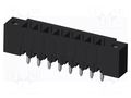 Connector: pluggable terminal block; socket; male; OQ; 10A; 300V AMPHENOL ANYTEK OQ081500D000G