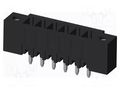 Connector: pluggable terminal block; socket; male; OQ; 10A; 300V AMPHENOL ANYTEK OQ061500D000G
