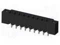 Connector: pluggable terminal block; socket; male; OQ; 10A; 300V AMPHENOL ANYTEK OQ093500D000G