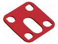 Accessories: gasket; 210; Gasket: silicone BINDER 16-8089-001