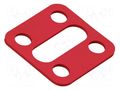 Accessories: gasket; 210; Gasket: silicone BINDER 16-8090-001