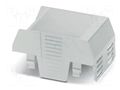 Cover; for enclosures; UL94HB; EH 45 FLAT; ABS; grey; 45mm PHOENIX CONTACT PH-2200789