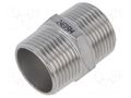 Nipple; threaded,straight; max.10bar; 36.5mm PNEUMAT 2000-3/4-ES