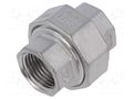 Threaded fitting; pipe union; max.10bar; 39.5mm PNEUMAT 2061-1/2-ES