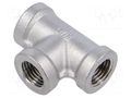 Threaded fitting; T-tap splitter; max.10bar; 38mm PNEUMAT 4000-1/4-ES