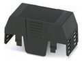 Cover; for enclosures; UL94HB; EH 35 FLAT; ABS; black; 35mm PHOENIX CONTACT PH-2201833