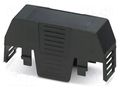 Cover; for enclosures; UL94HB; EH 22,5 FLAT; ABS; black; 22.5mm PHOENIX CONTACT PH-2201765