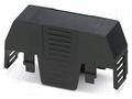 Cover; for enclosures; UL94HB; EH 22,5 FLAT; ABS; black; 22.5mm PHOENIX CONTACT PH-2201765