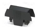 Cover; for enclosures; UL94HB; EH 22,5 FLAT; ABS; black; 22.5mm PHOENIX CONTACT PH-2201456
