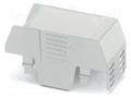 Cover; for enclosures; UL94HB; EH 35 FLAT; ABS; grey; 35mm PHOENIX CONTACT PH-2201820